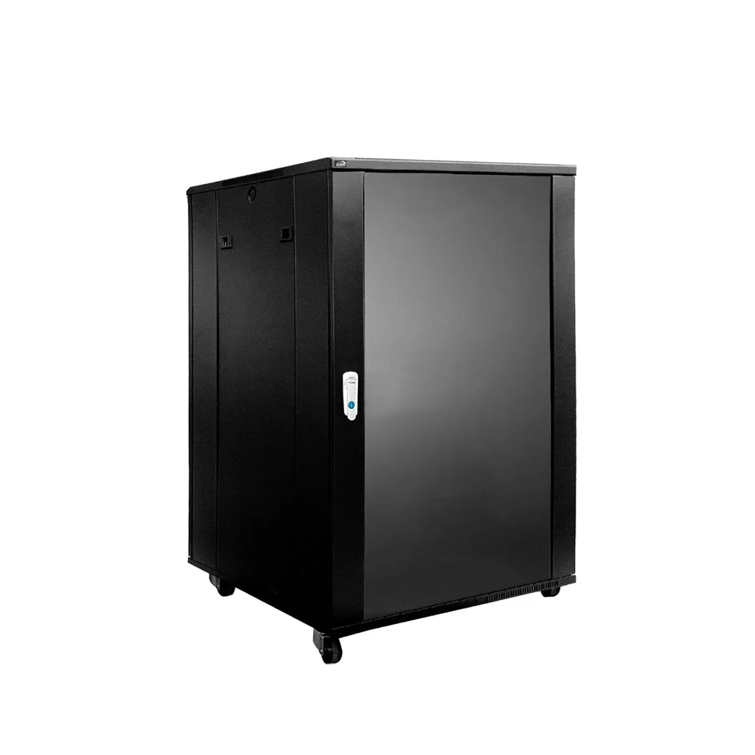 Φωτογραφία προϊόντος: Caymon SPR618 - Μεταλλικό rack 18U τροχήλατο, με γυάλινη πόρτα και κλειδαριές