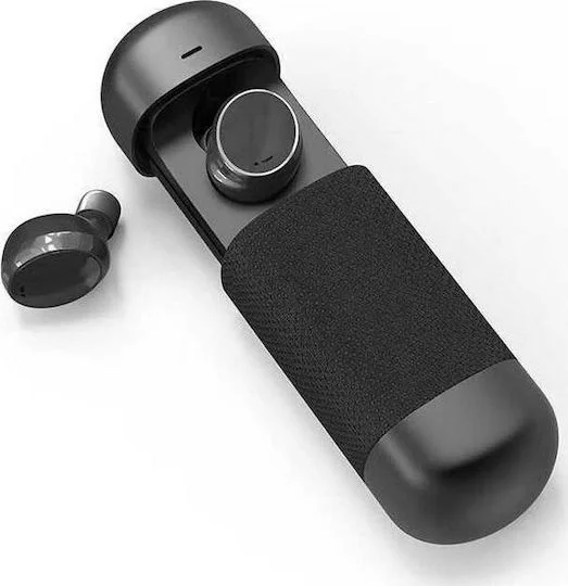 Φωτογραφία προϊόντος: Moxom MX-WL18 In-ear Bluetooth Handsfree Ακουστικά με Θήκη Φόρτισης Μαύρα