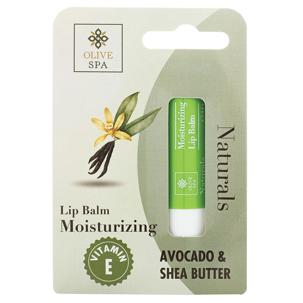 Φωτογραφία προϊόντος: Olivespa Lip Balm Naturals με Βούτυρο Καριτέ & Έλαιο Αβοκάντο