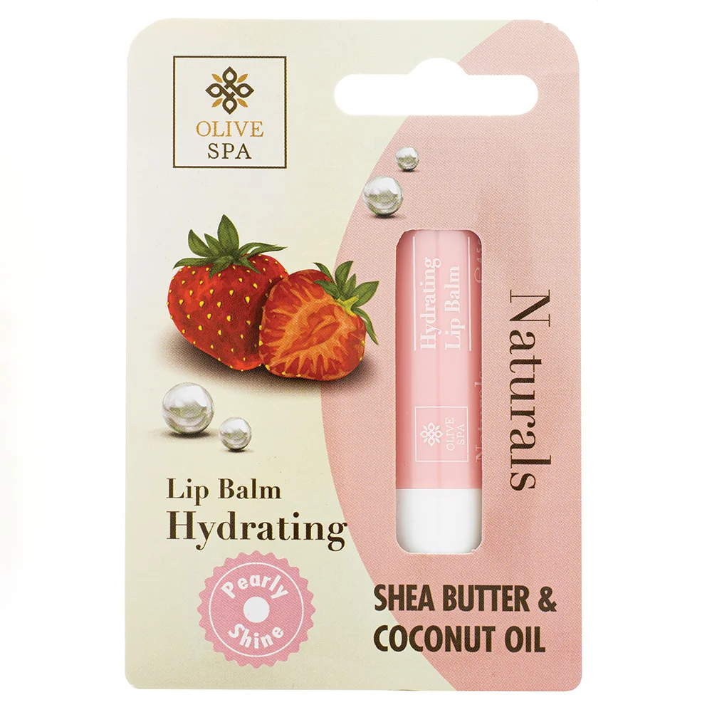 Φωτογραφία προϊόντος: Olivespa Lip Balm Naturals με Βούτυρο Καριτέ και Έλαιο Καρύδας