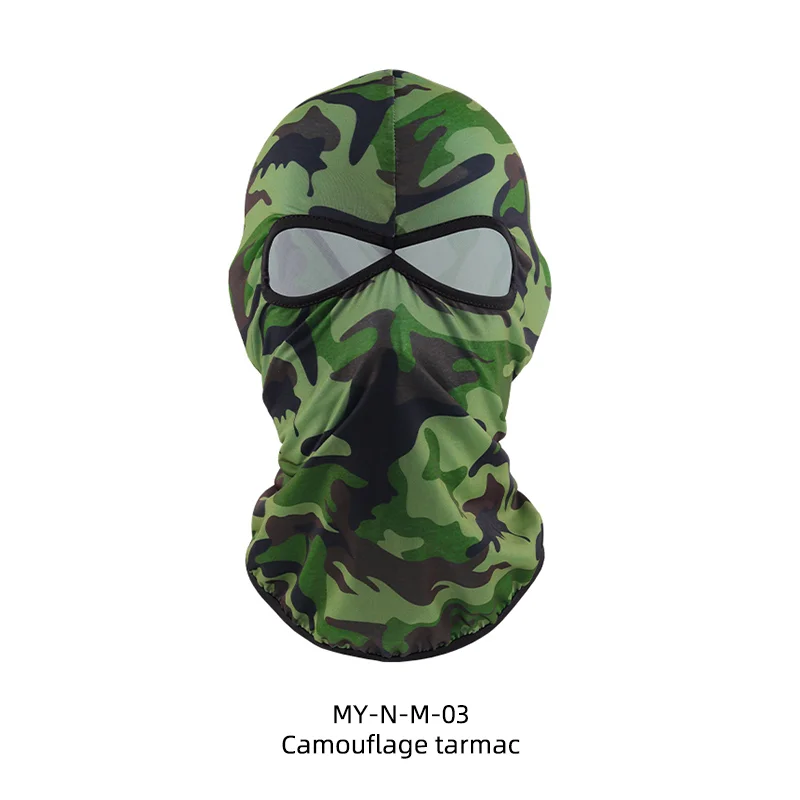 Φωτογραφία προϊόντος: Ghetto Helmet Liner Balaclava Camouflage 2 Hole Unisex Green