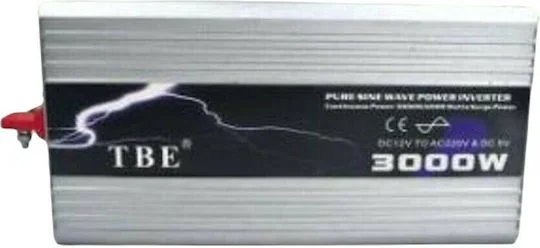 Φωτογραφία προϊόντος: Inverter Καθαρού Ημιτόνου 12V 3000W ΤΒΕ T12P3000