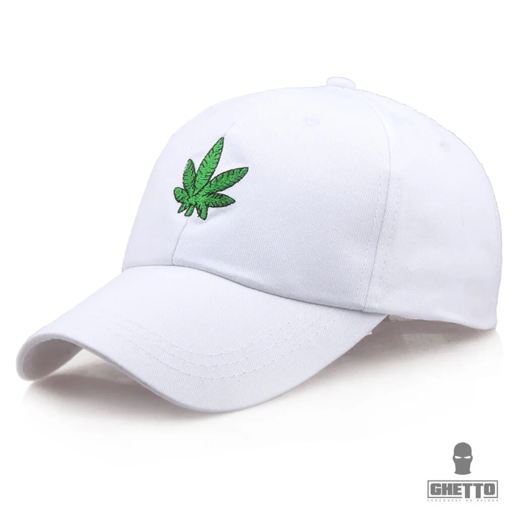 Φωτογραφία προϊόντος: Ghetto Cap Maple Leaf Embroidery 6-Panel White
