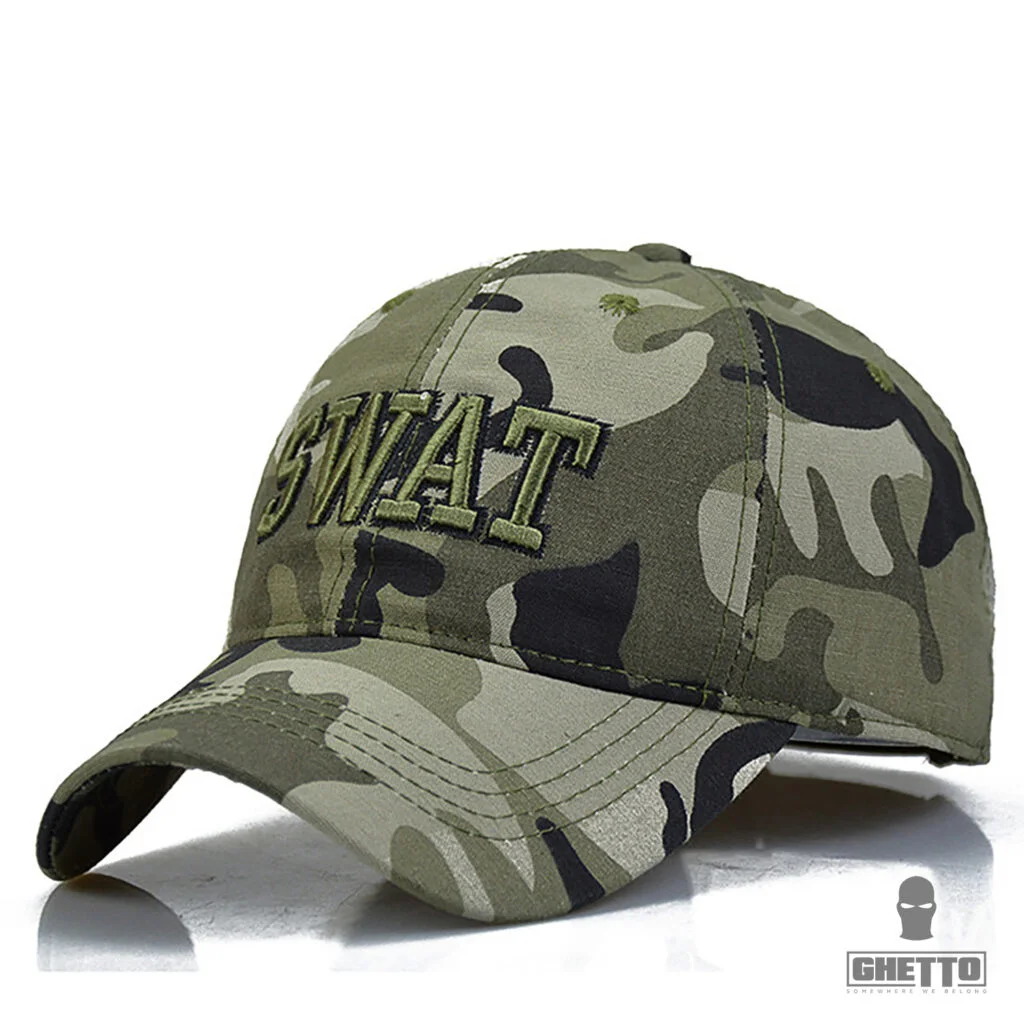 Φωτογραφία προϊόντος: Ghetto Cap SWAT Army Camouflage Green 6-Panel