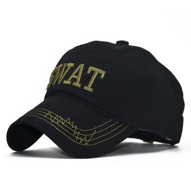 Φωτογραφία προϊόντος: Ghetto Cap SWAT Army Black 6-Panel