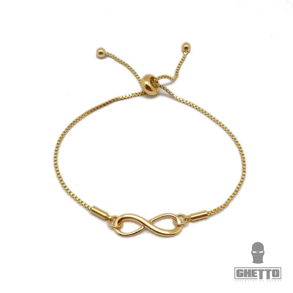 Φωτογραφία προϊόντος: Ghetto Infinity Charm Bracelet 18K Gold