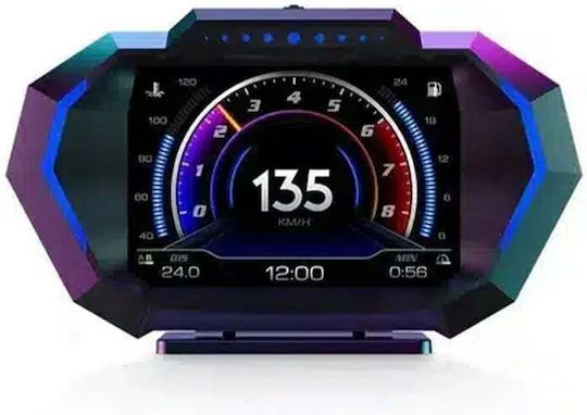 Φωτογραφία προϊόντος: Ψηφιακό Όργανο Head Up Display και GET-OBD2-10592 Αυτοκινήτου 55585438