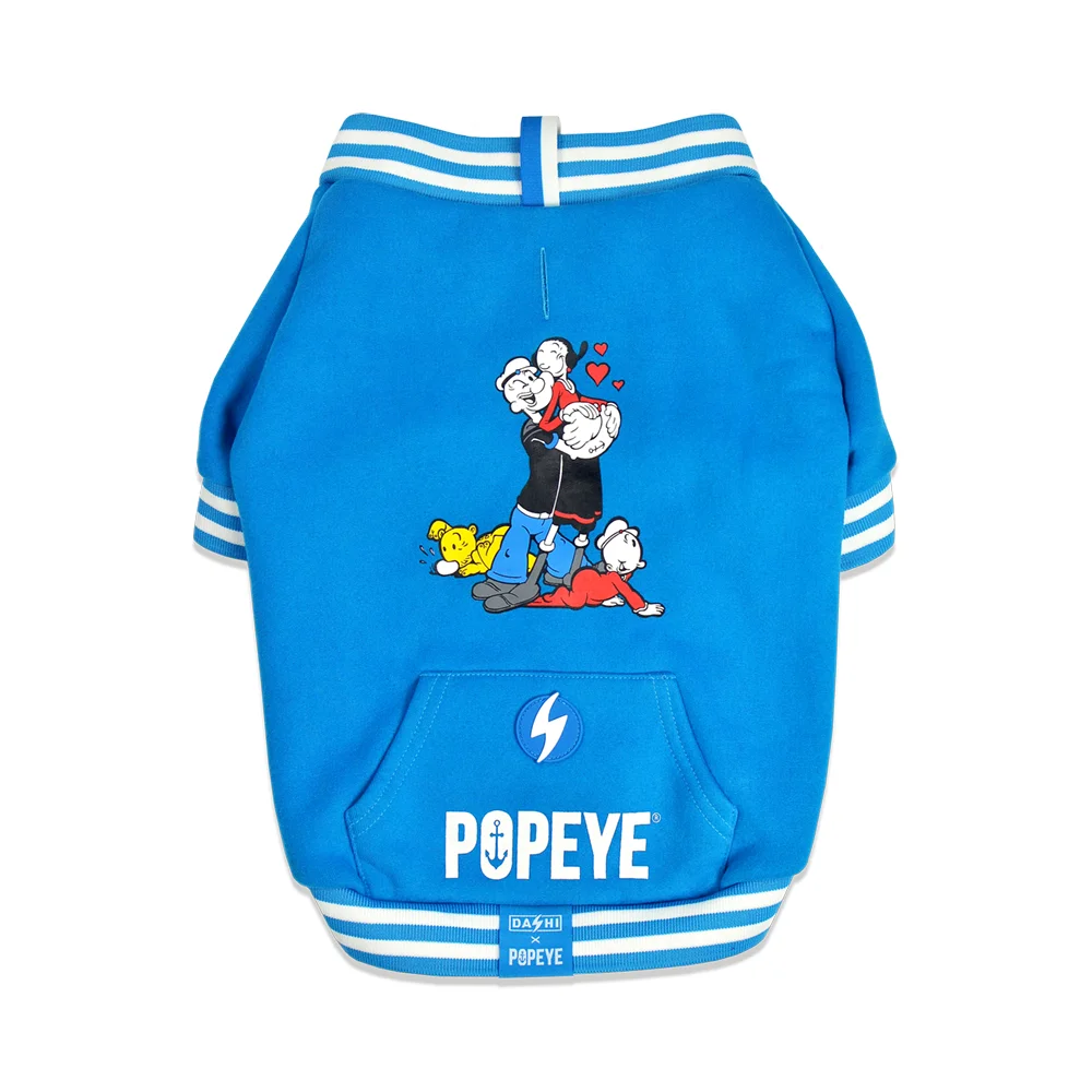 Φωτογραφία προϊόντος: DASHI Φούτερ Σκύλου POPEYE BLUE SWEAT XSMALL