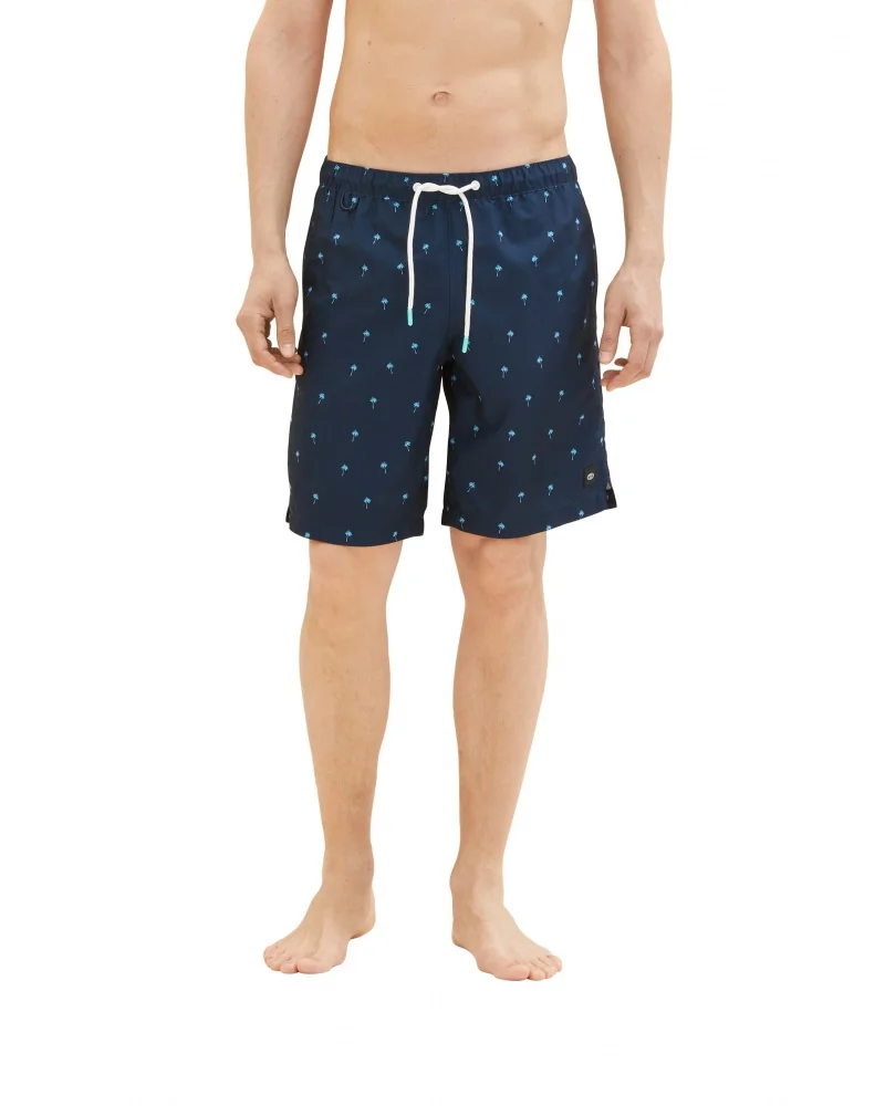 Φωτογραφία προϊόντος: Tom Tailor Ανδρικό Μαγιό All Over Printed Swimshorts 1035051-31481 Μπλέ