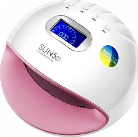 Φωτογραφία προϊόντος: Φουρνάκι Νυχιών Sun 5S Pink/White UV / LED 72W