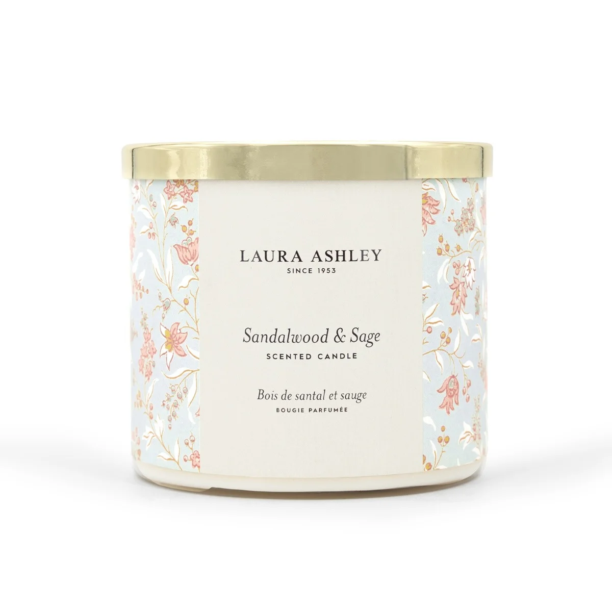Φωτογραφία προϊόντος: Laura Ashley Αρωματικό Κερί Sandalwood & Sage 400gr