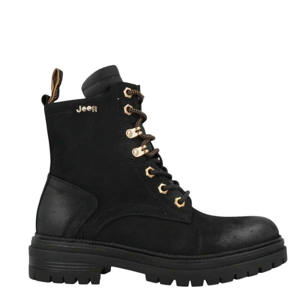 Φωτογραφία προϊόντος: JEEP Crow Lace Martens 36-41 - ΜΑΥΡΟ - JP52580A/02