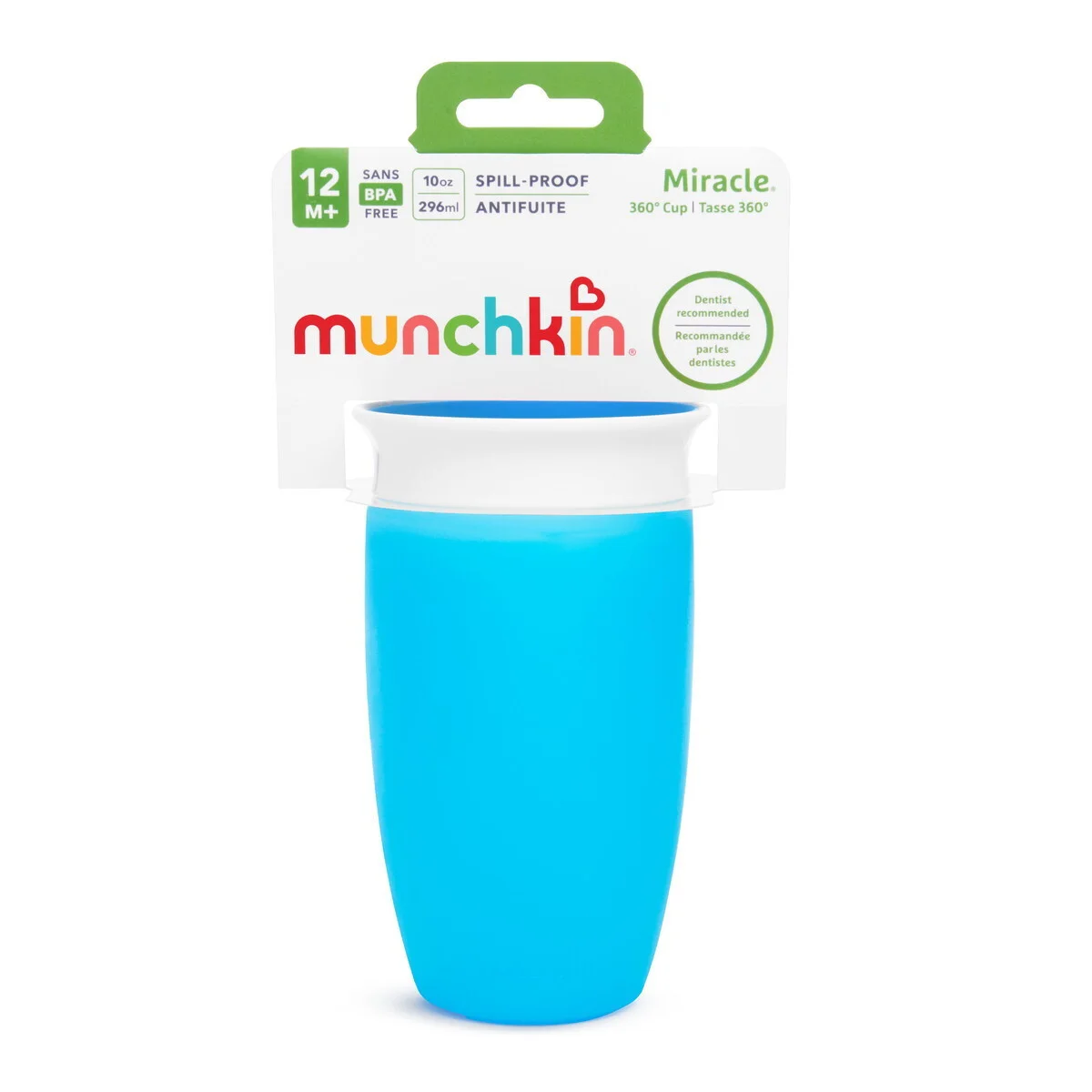 Φωτογραφία προϊόντος: MUNCHKIN Εκπαιδευτικό Κύπελλο Miracle Sippy Cup Blue