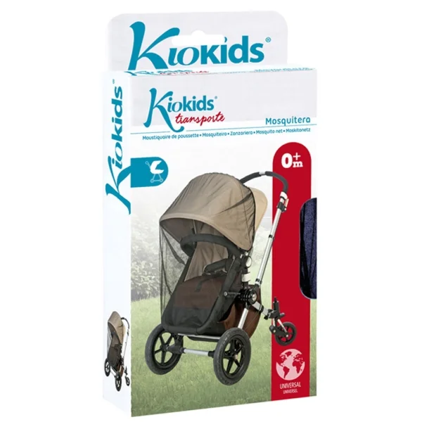 Φωτογραφία προϊόντος: Kiokids Κουνουπιέρα Καροτσιού - Λίκνου Mαύρη 130x42εκ.