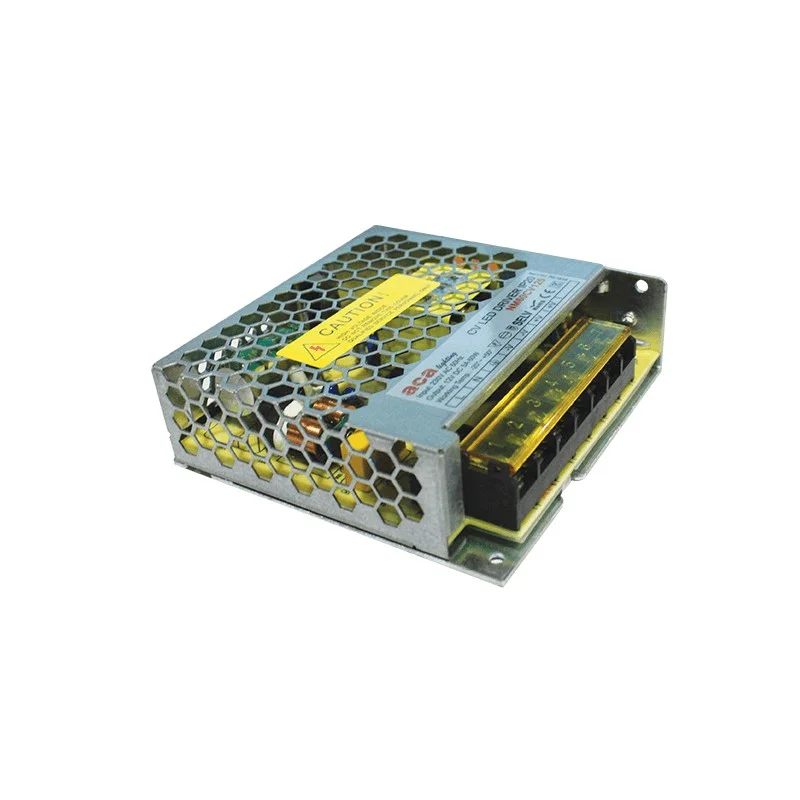 Φωτογραφία προϊόντος: ACALIGHT METAL 5YRS CV LED DRIVER 60W 230V AC-12V DC 5A IP20 WITH TERMINAL / NM60CV125