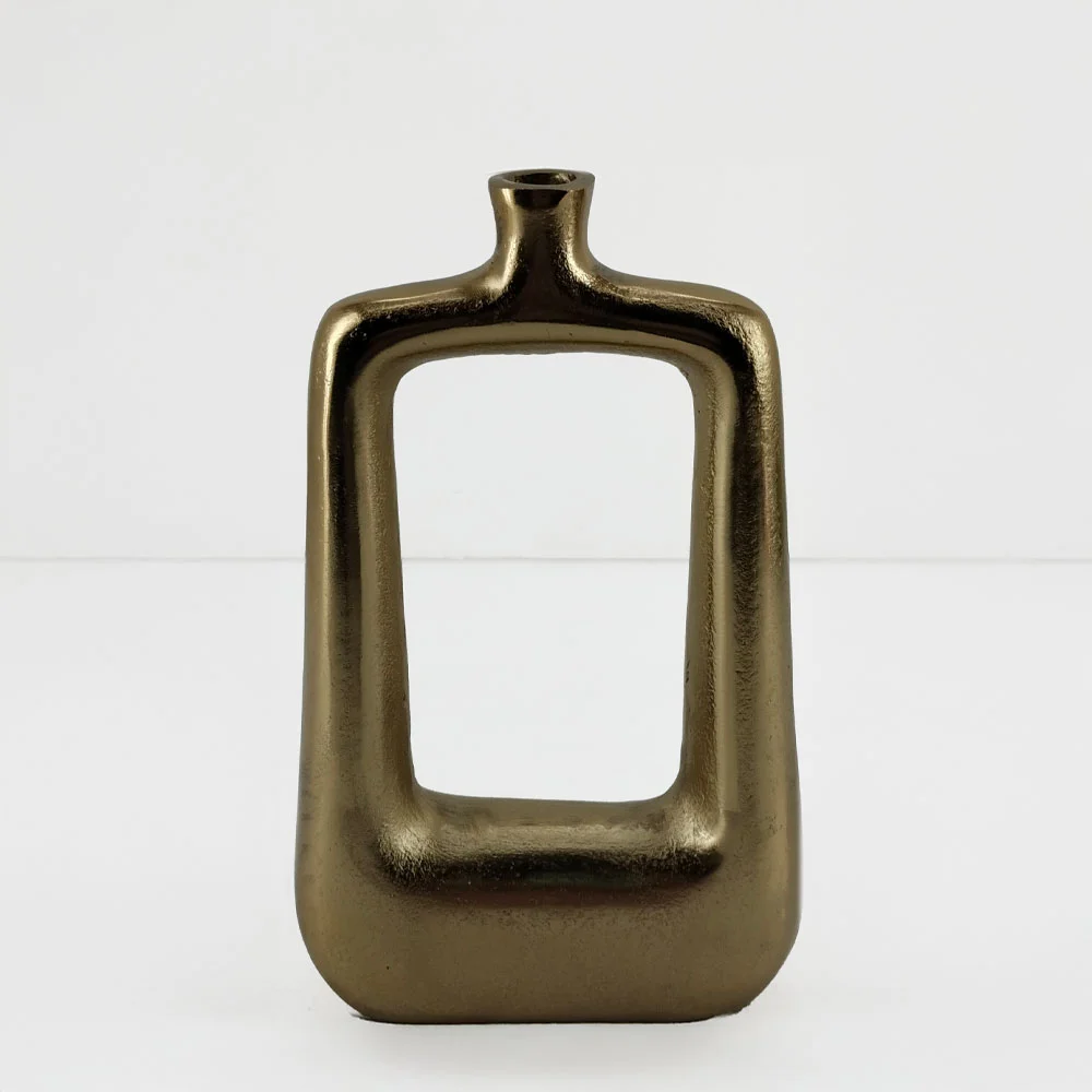 Φωτογραφία προϊόντος: NAZAR ΒΑΖΟ 19x6x32cm ΑΛΟΥΜΙΝΙΟ ΧΡΥΣΟ