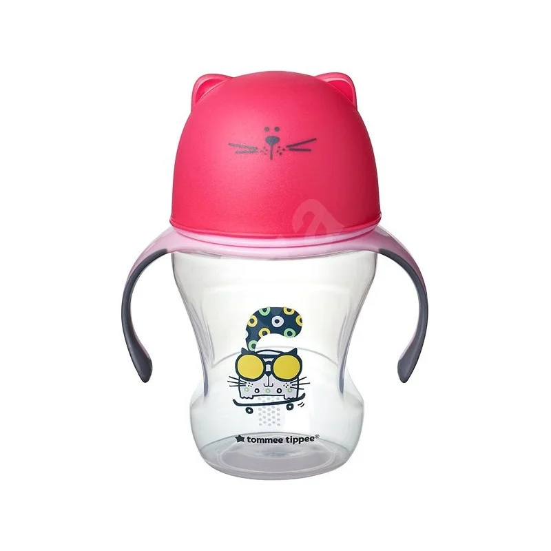 Φωτογραφία προϊόντος: Tommee Tippee Εκπαιδευτικό Κύπελλο Με Στόμιο Μαλακής Σιλικόνης PINK (230ML)