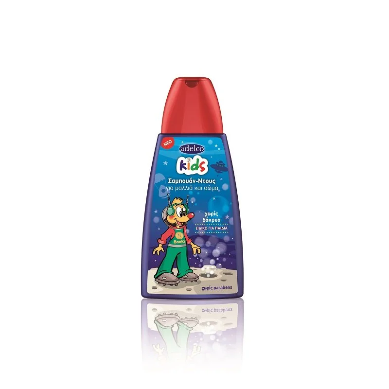 Φωτογραφία προϊόντος: Adelco Kids Σαμπουάν - Ντους 300ml