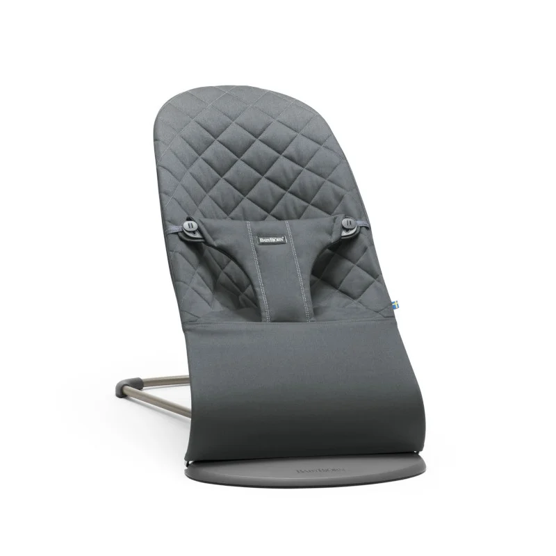 Φωτογραφία προϊόντος: BabyBjorn Ριλάξ Bliss, Woven, Classic quilt, Anthracite