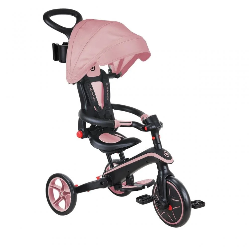 Φωτογραφία προϊόντος: Globber Τρίκυκλο Trike Explorer Foldable 4 In 1 Pastel Pink