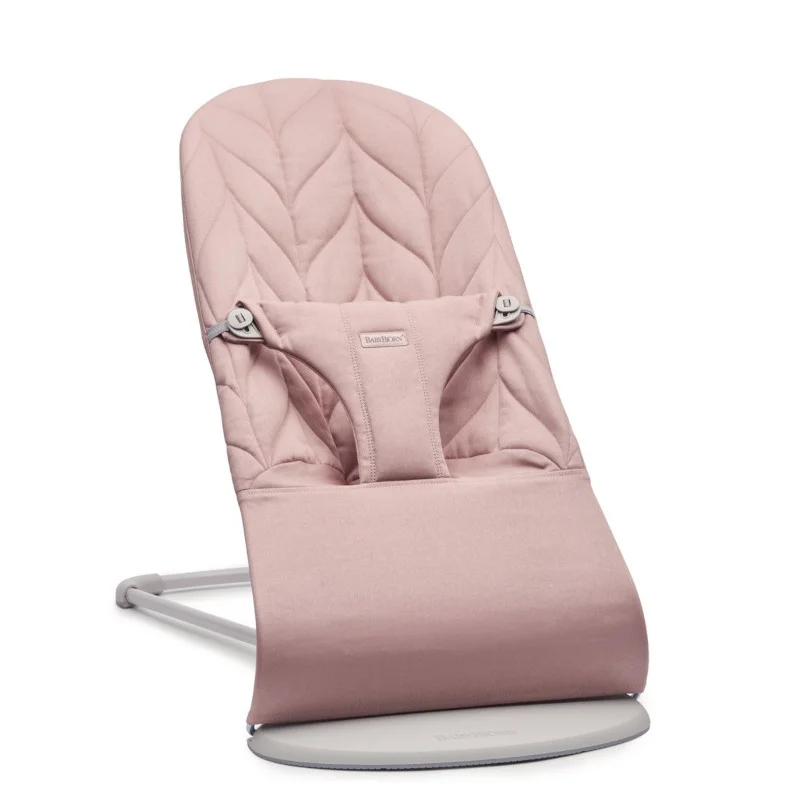 Φωτογραφία προϊόντος: BabyBjorn Ριλάξ Bliss, Woven, Petal quilt, Dusty Pink