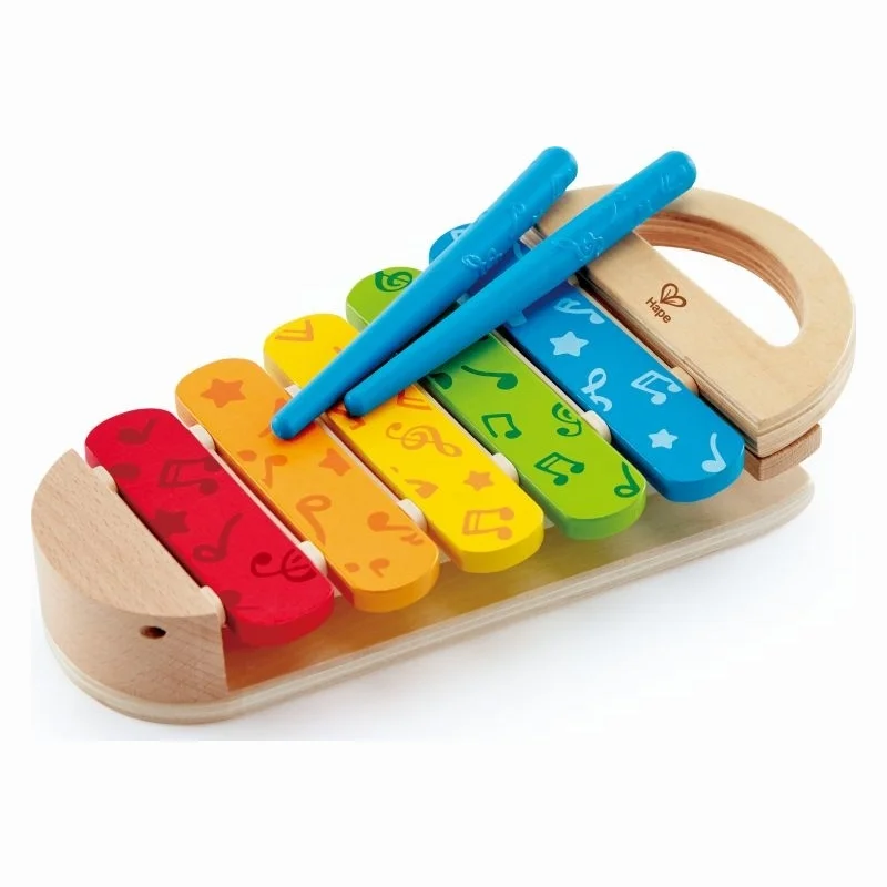 Φωτογραφία προϊόντος: Hape Early Melodies Ξύλινο Ξυλόφωνο Rainbow (E0606)