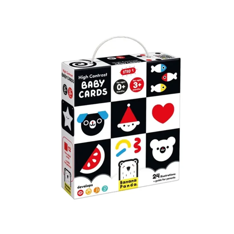 Φωτογραφία προϊόντος: Banana Panda Παιχνίδι με Κάρτες High Contrast Baby Cards