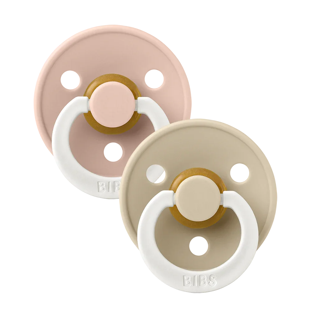 Φωτογραφία προϊόντος: Bibs Πιπίλες Colour 2τμχ. Glow Blush/Vanilla No3