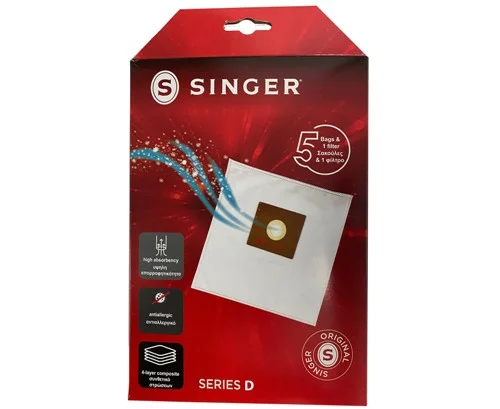 Φωτογραφία προϊόντος: Σακούλεs Σκούπαs (Singer Original) Series-D 230268005