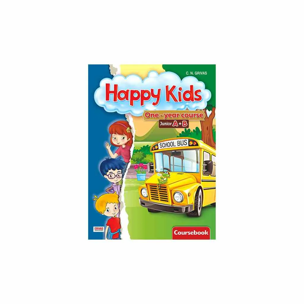 Φωτογραφία προϊόντος: HAPPY KIDS JUNIOR A + B WB (+ WORDS + GRAMMAR)