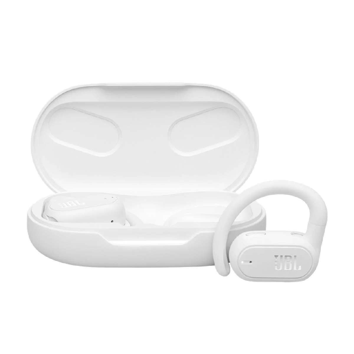 Φωτογραφία προϊόντος: Jbl JBL Soundgear Sense Air Conduction Bluetooth Handsfree Ακουστικά με Αντοχή στον Ιδρώτα και Θήκη Φόρτισης Λευκά 2165771 144053 1200130003912 Ακουστικά Jbl