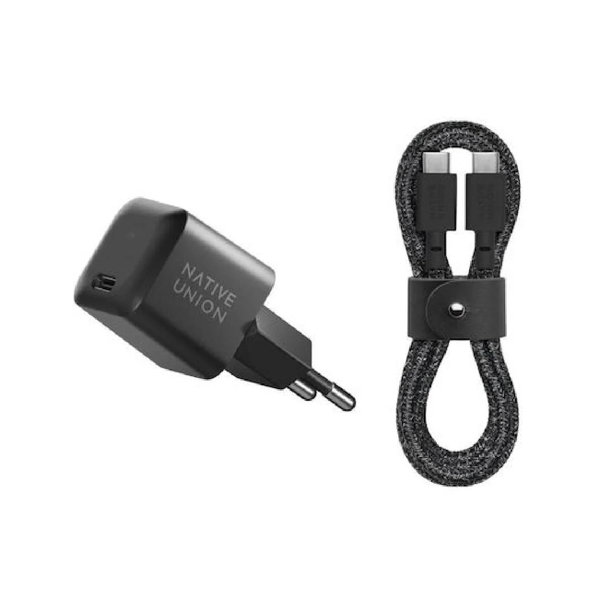 Φωτογραφία προϊόντος: Native Union Bundle GaN Charger 30W+ Cable C to C Cosmos EU FAST30-CC-BKCOS-EU 2176293 148968 4895200476924 Φορτιστές Κινητών Native Union