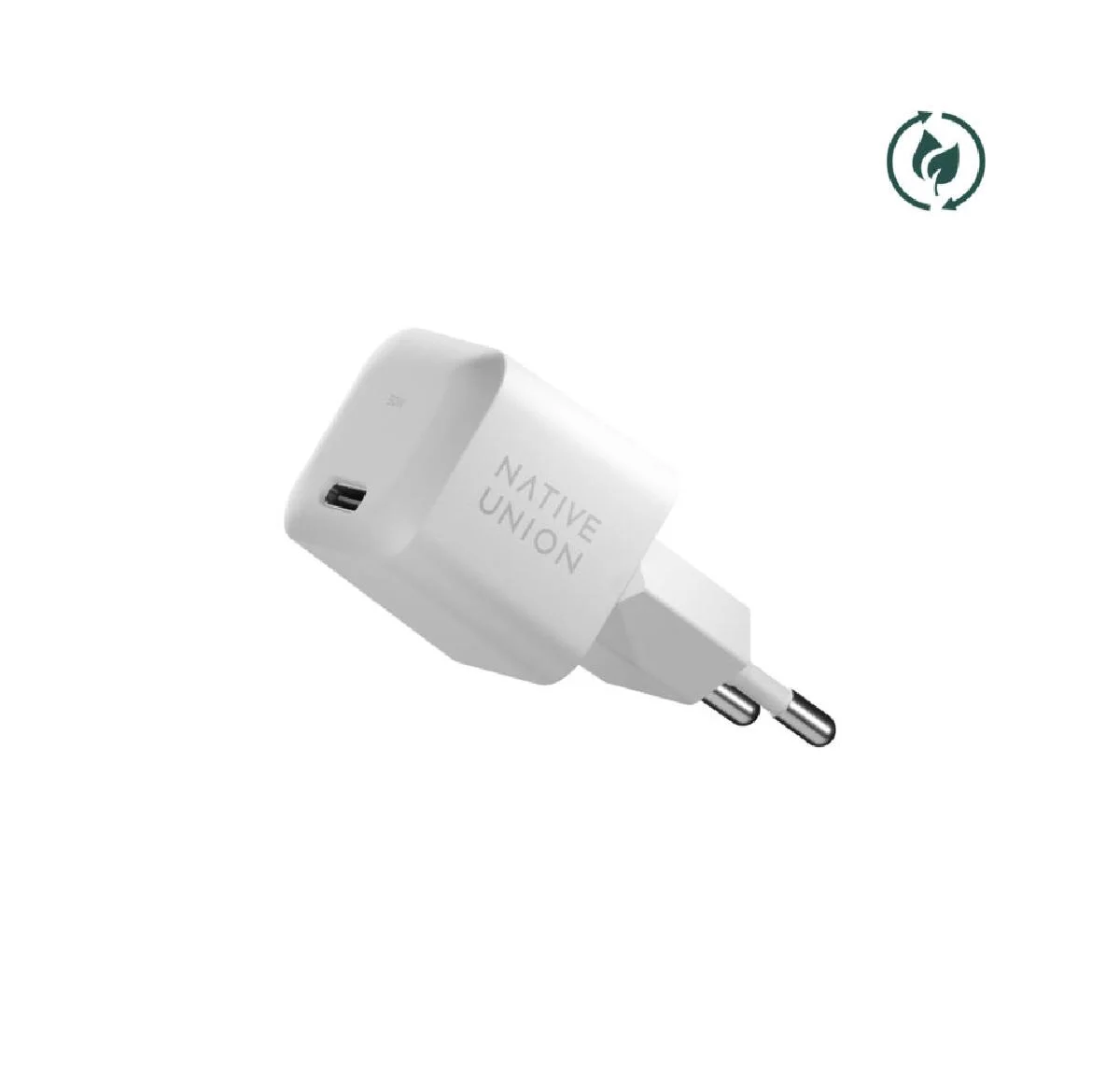 Φωτογραφία προϊόντος: Native Union fast Gan Charger PD 30W, (White) FAST-PD30-2-WHT-EU 2176291 148966 4895200470175 Φορτιστές Κινητών Native Union