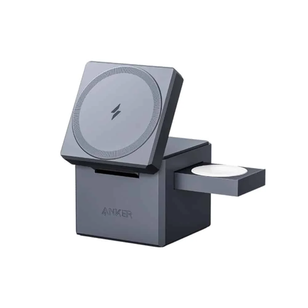 Φωτογραφία προϊόντος: Anker - Power Bank Cube MagSafe (Y1811G11) - για Τηλέφωνο, Apple Watch, AirPods, 15W - Μαύρο