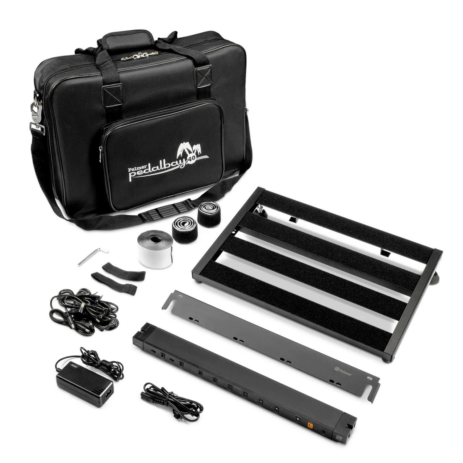 Φωτογραφία προϊόντος: Palmer Pedalbay 40 PB Pedalboard & Τροφοδοσία (με Θήκη)