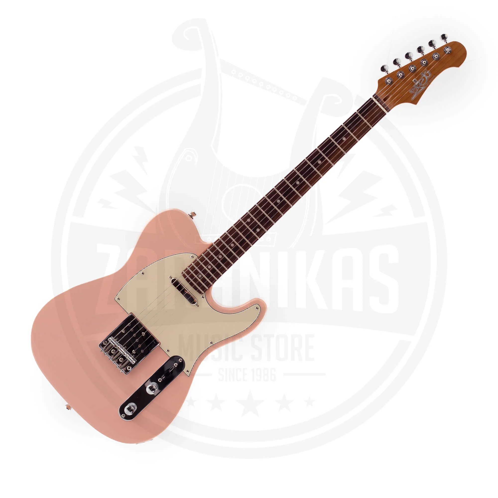 Φωτογραφία προϊόντος: JET Guitars JET JT-300 PK R Telecaster Ηλεκτρική Κιθάρα Shell Pink