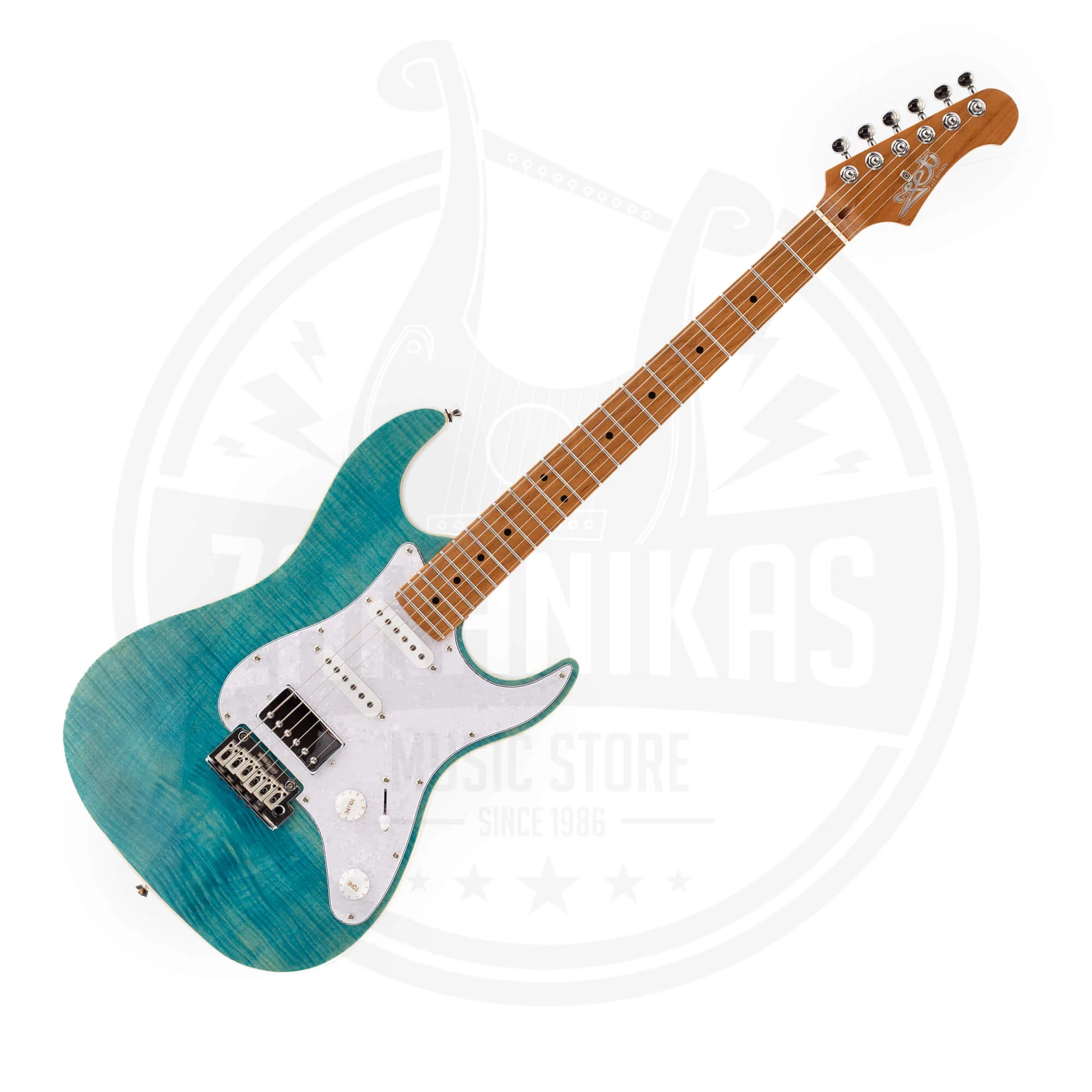 Φωτογραφία προϊόντος: JET Guitars JET JS-450 OBL Stratocaster HSS Ηλεκτρική Κιθάρα Ocean Blue