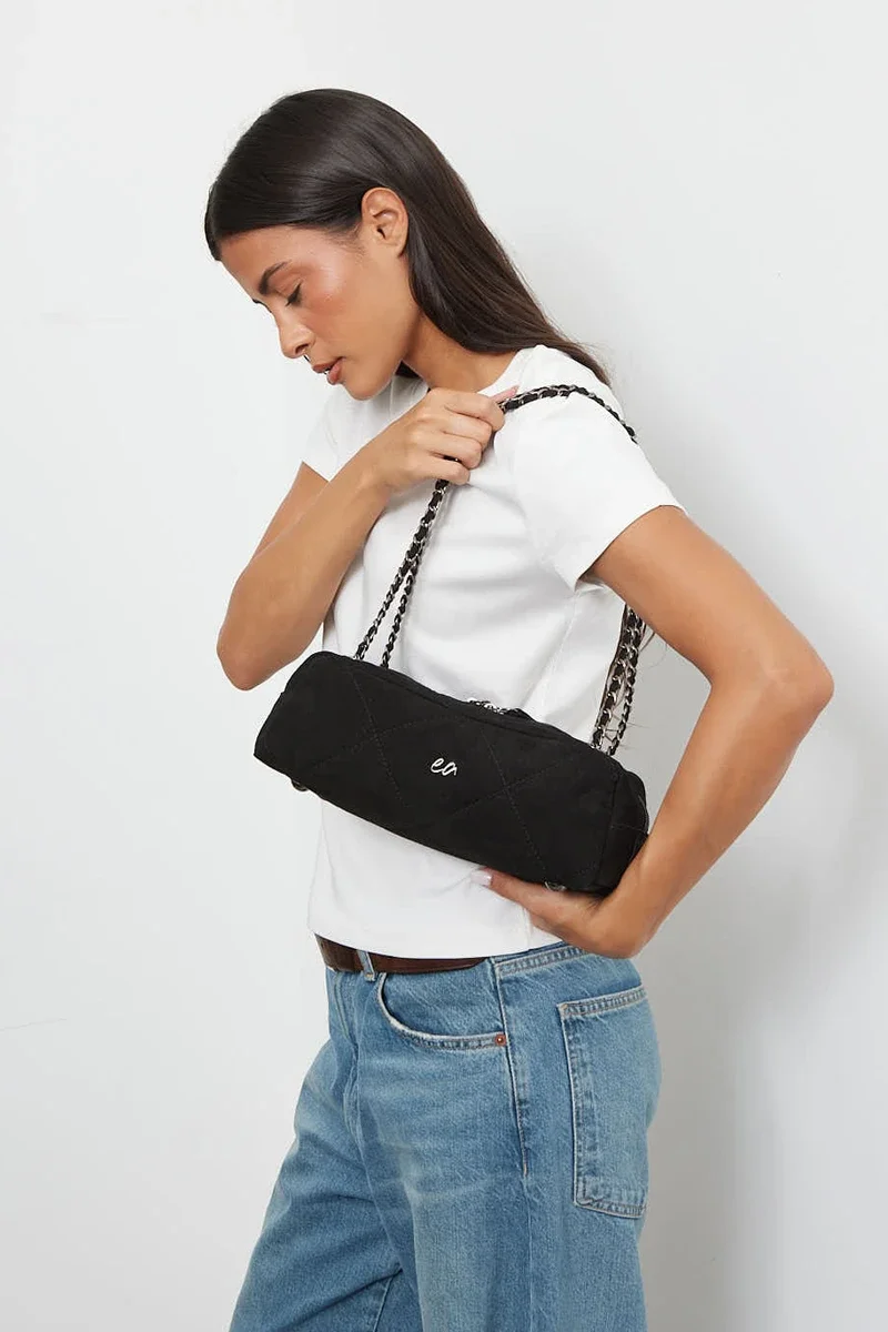 Φωτογραφία προϊόντος: Elena Athanasiou Bags Planet Silhouette Bag Small Black Τσάντα Elena Athanasiou