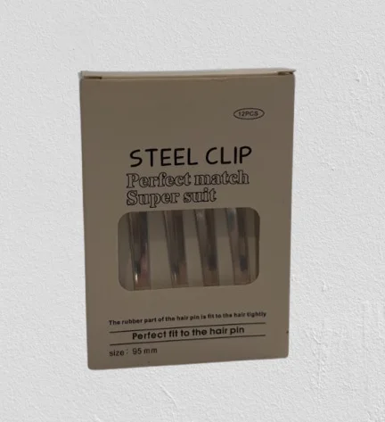 Φωτογραφία προϊόντος: PERFECT MATCH STEEL CLIPS silver