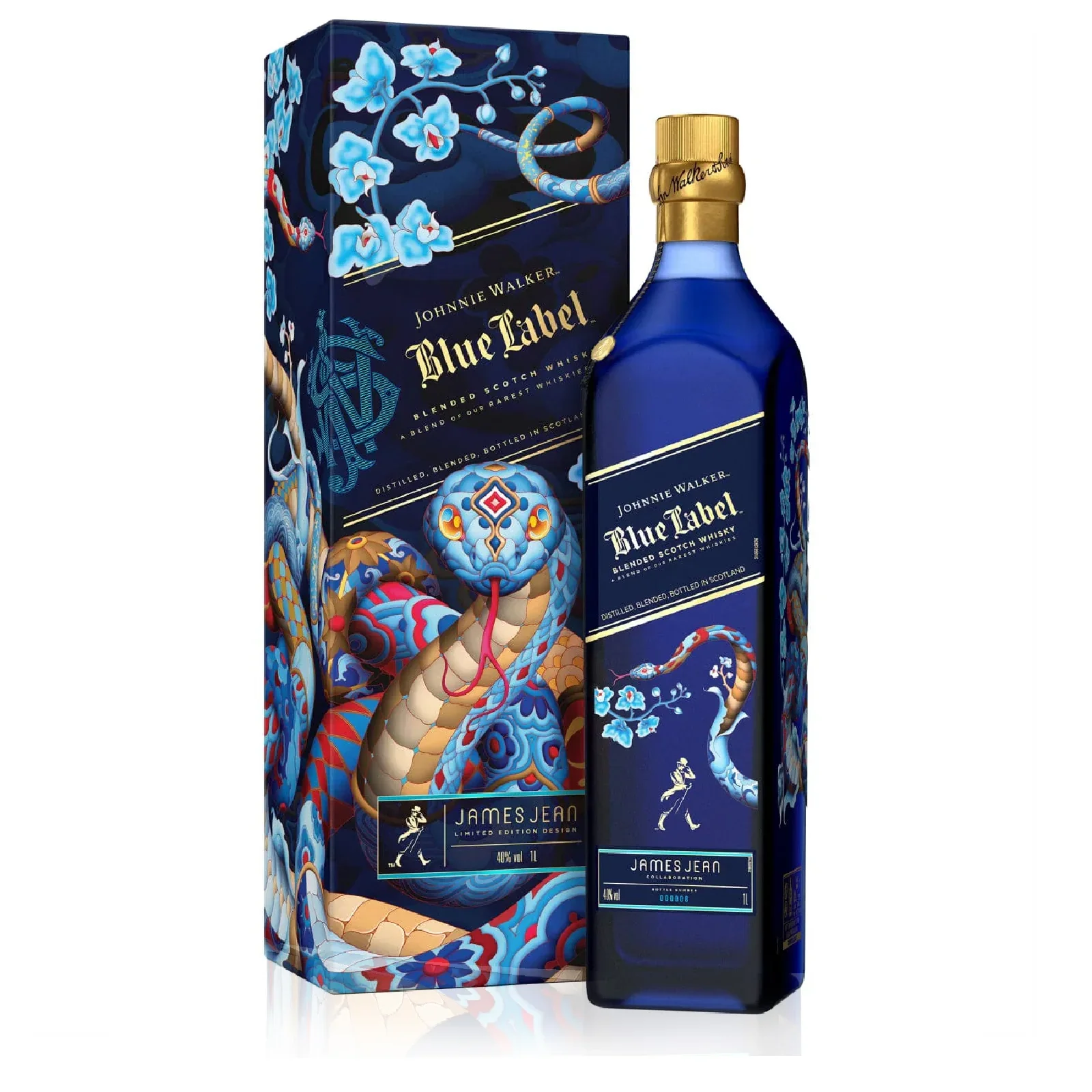 Φωτογραφία προϊόντος: JOHNNIE WALKER BLUE LABEL – YEAR OF THE SNAKE (LIMITED EDITION)