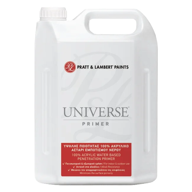 Φωτογραφία προϊόντος: Pratt + Lambert Universe Primer 100% Ακρυλικό Αστάρι Νερού Τοίχων + Δομικών - Άχρωμο