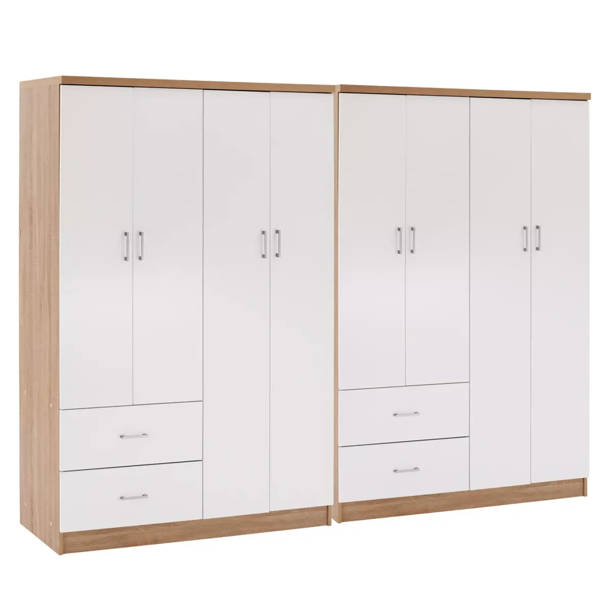 Φωτογραφία προϊόντος: B2BMarkt ΝΤΟΥΛΑΠΑ 8ΦΥΛΛΗ BRIANA HM21237.02 ΜΕΛΑΜΙΝΗ SONAMA & ΛΕΥΚΟ 241x42,5Χ180,5Υεκ.