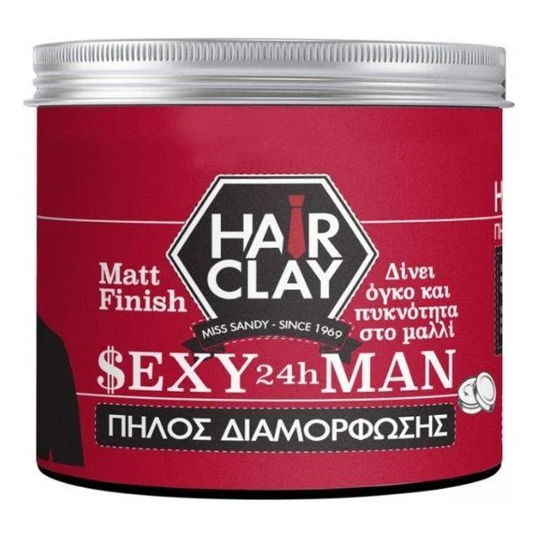 Φωτογραφία προϊόντος: Miss Sandy Sexy Man Πηλός Διαμόρφωσης Μαλλιών 120ml