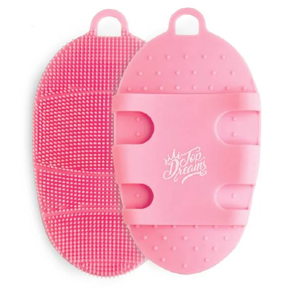 Φωτογραφία προϊόντος: IDC To Dreams Exfoliating Shower Glove - Γάντι Απολέπισης Μπάνιου Σιλικόνης Ροζ 25γρ