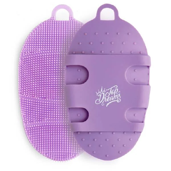 Φωτογραφία προϊόντος: IDC To Dreams Exfoliating Shower Glove - Γάντι Απολέπισης Μπάνιου Σιλικόνης Μωβ 25γρ