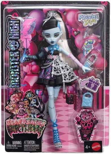 Φωτογραφία προϊόντος: Monster High Scary Sweet Birthday Frankie Κούκλα για 6+ Ετών