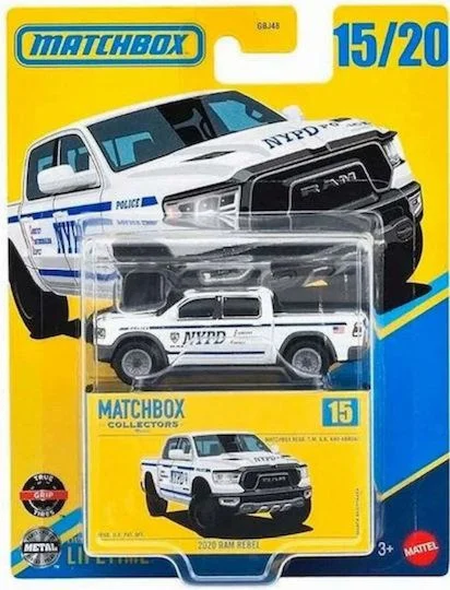 Φωτογραφία προϊόντος: Mattel Collectors - 2020 Ram Rebel Matchbox Αυτοκινητάκι για 3+ Ετών