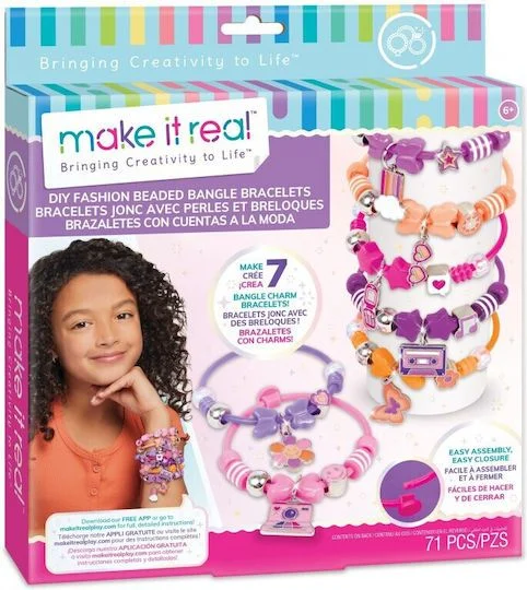 Φωτογραφία προϊόντος: Make It Real Diy Fashion Beaded Bangle Bracelets