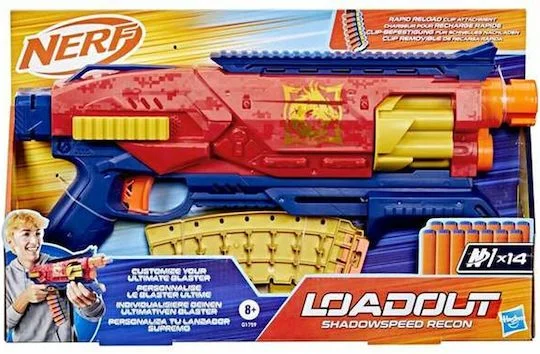 Φωτογραφία προϊόντος: Nerf Εκτοξευτής Load Out - Shadowspeed Recon για 8+ Ετών