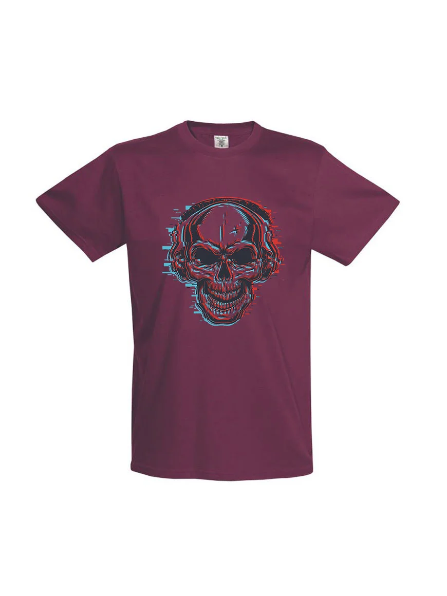 Φωτογραφία προϊόντος: Shaked Skull T-shirt 146 BURGUNDY
